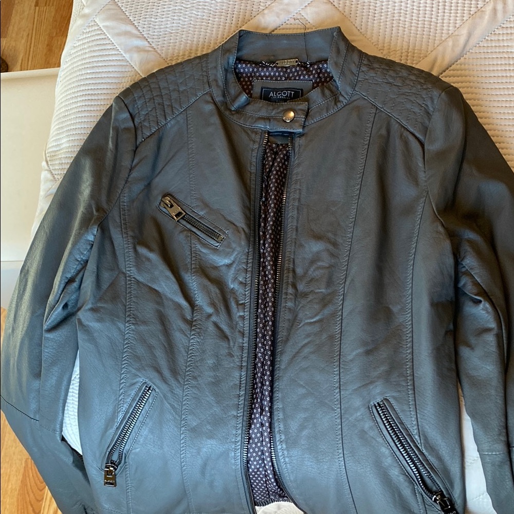 Alcott Gray Lightweight Shirt Jacket